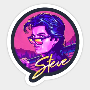 Official Stranger Things: Steve Harrington (Original Version) Sticker